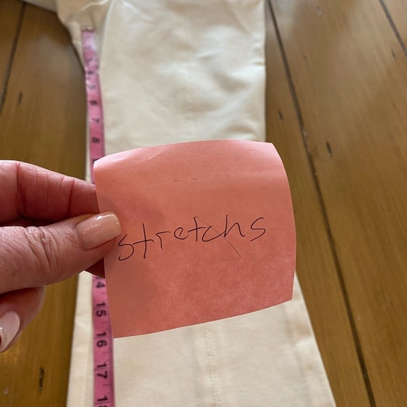 Derek Lam Women’s White Maeve Slit Hem Flare Long New size 8 Pants - Picture 14 of 16